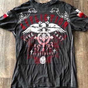 Affliction t-shirt. Great condition. size large.